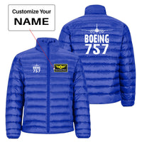 Thumbnail for Boeing 757 & Plane Designed Padded Jackets