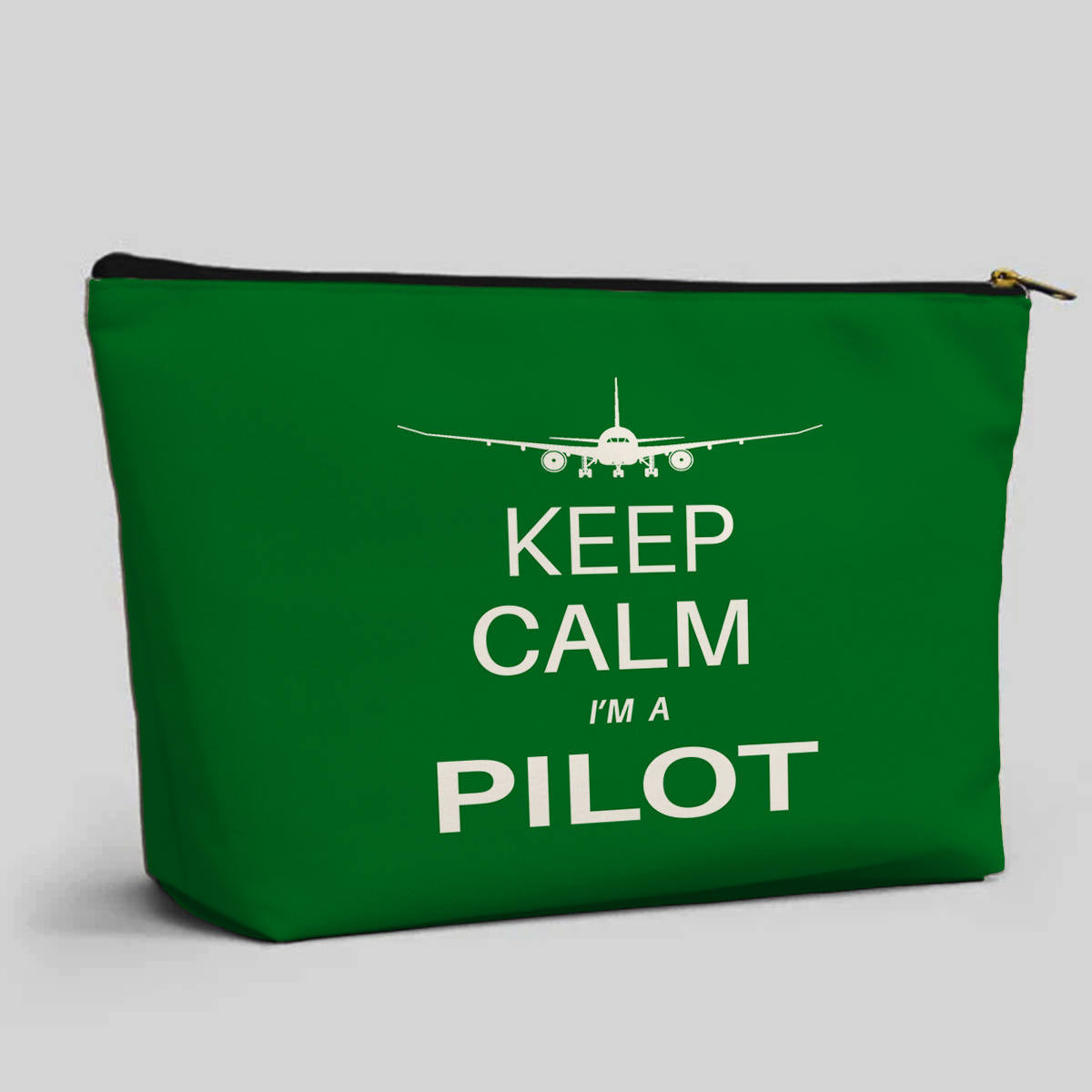 Pilot (777 Silhouette) Designed Zipper Pouch