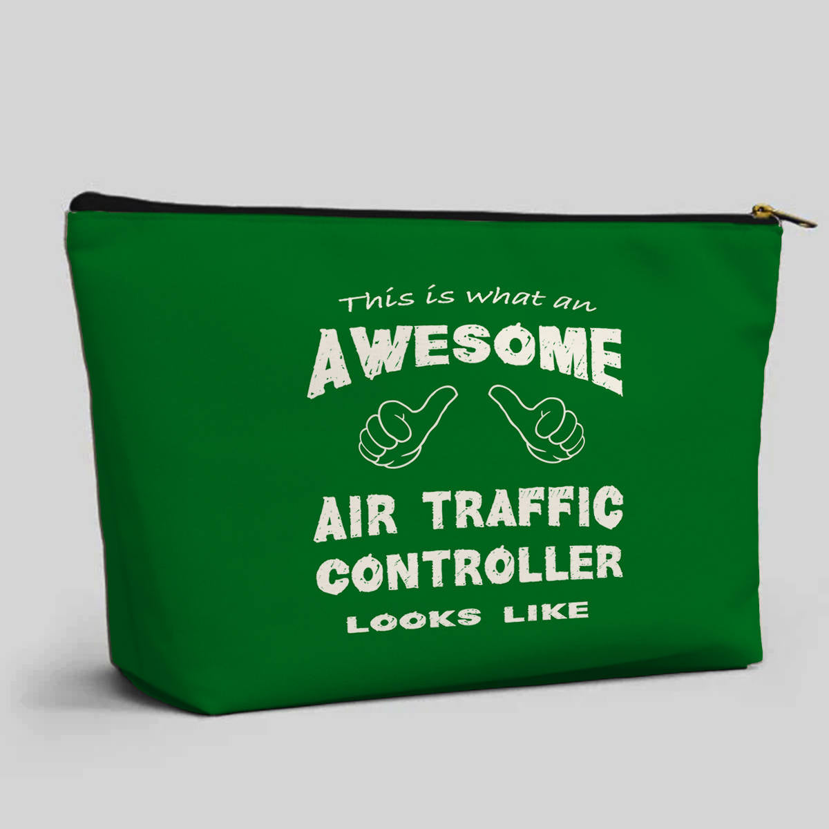 Air Traffic Controller Designed Zipper Pouch