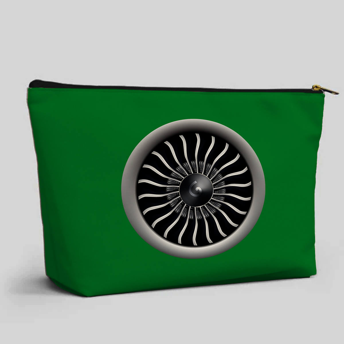Super Cool Jet Engine Designed Zipper Pouch