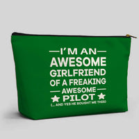 Thumbnail for I am an Awesome Girlfriend Designed Zipper Pouch
