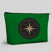 Thumbnail for Black Vintage Style Compass Designed Zipper Pouch