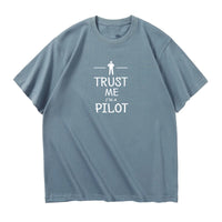 Thumbnail for Trust Me I'm a Pilot Designed Relax Fit T-Shirts