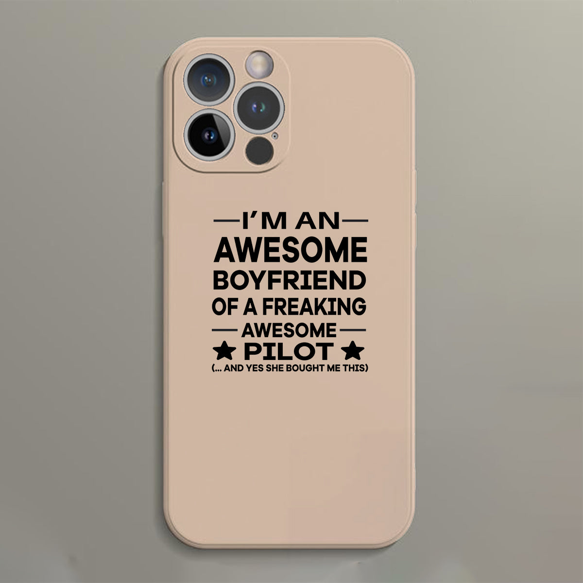 I am an Awesome Boyfriend Designed Soft Silicone iPhone Cases