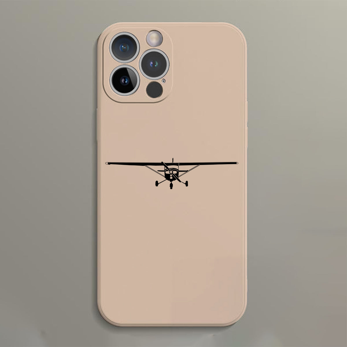 Cessna 172 Silhouette Designed Soft Silicone iPhone Cases