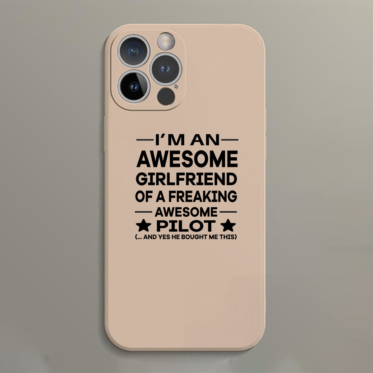 I am an Awesome Girlfriend Designed Soft Silicone iPhone Cases
