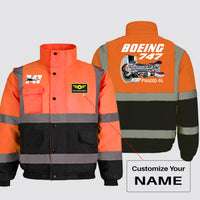 Thumbnail for Boeing 747 & PW4000-94 Engine Designed Reflective Winter Jackets