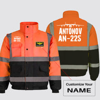 Thumbnail for Antonov AN-225 & Plane Designed Reflective Winter Jackets