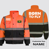 Thumbnail for Born To Fly Special Designed Reflective Winter Jackets
