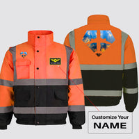 Thumbnail for Supermen of The Skies (Sunrise) Designed Reflective Winter Jackets