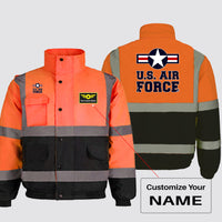 Thumbnail for US Air Force Designed Reflective Winter Jackets