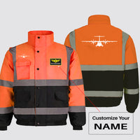 Thumbnail for ATR-72 Silhouette Designed Reflective Winter Jackets