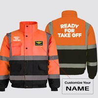 Thumbnail for Ready For Takeoff Designed Reflective Winter Jackets