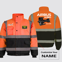 Thumbnail for Airbus A380 & Trent 900 Engine Designed Reflective Winter Jackets