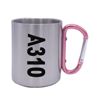 Thumbnail for A310 Text Designed Stainless Steel Outdoors Mugs