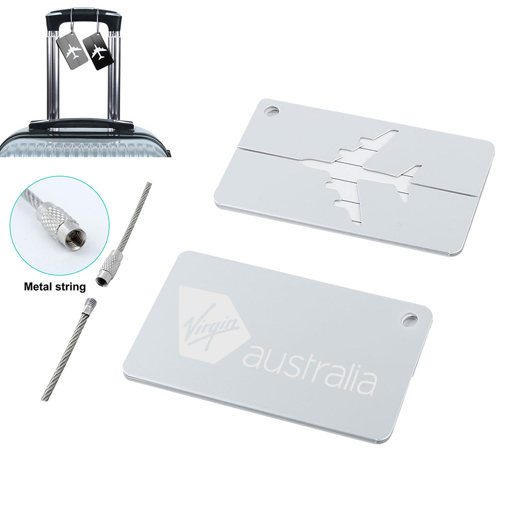 Virgin Australia Airlines Designed Aluminum Luggage Tags