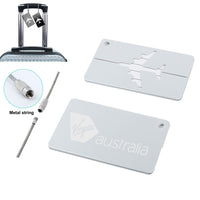 Thumbnail for Virgin Australia Airlines Designed Aluminum Luggage Tags