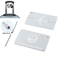 Thumbnail for Japan Airlines Designed Aluminum Luggage Tags