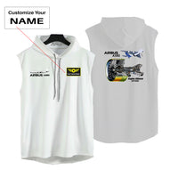 Thumbnail for Airbus A380 & GP7000 Engine Designed Hooded Tank Tops