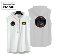 Thumbnail for Fighter Jet 16 - Death From Above Designed Hooded Tank Tops