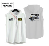 Thumbnail for Boeing 757 & Rolls Royce Engine (RB211) Designed Hooded Tank Tops