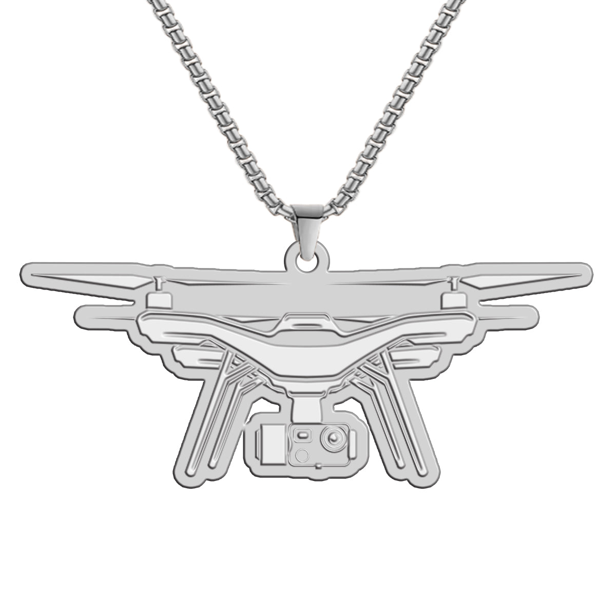 Drone Pilot Designed Hollow Necklace