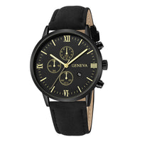 Thumbnail for Quartz Watch Men Roman Dial Watch Fashion Round Date Quartz Watch