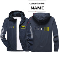 Thumbnail for Pilot & Stripes (4 Lines) Sport & Running Jackets