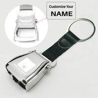 Thumbnail for Ansett Australia Airplane Seat Belt Key Chains