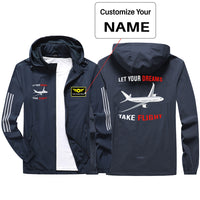 Thumbnail for Let Your Dreams Take Flight Sport & Running Jackets