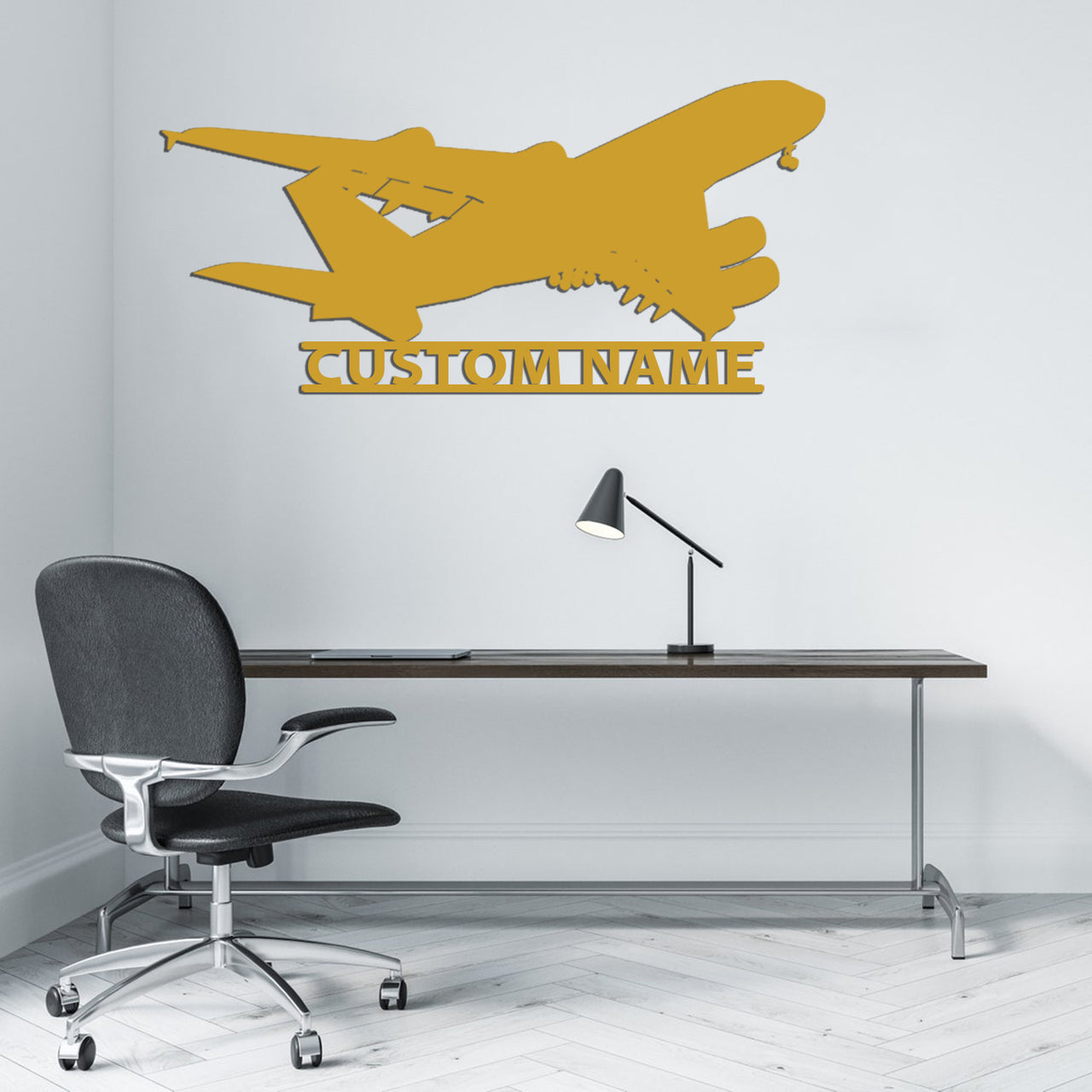 Airbus A380 Love at first flight Designed Wall Metal Signs