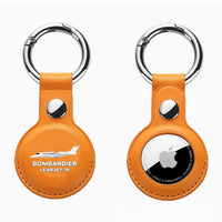 Thumbnail for The Bombardier Learjet 75 Design Airtags Leather Cases