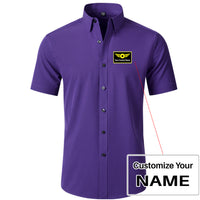 Thumbnail for Custom Name (Special Badge) Design Super Quality Short Sleeve Shirts