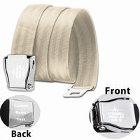 Thumbnail for McDonnell Douglas MD-11 & Plane Designed Fashion Airplane Seat Belts