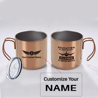 Thumbnail for Flying is Importanter Designed Stainless Steel Portable Mugs