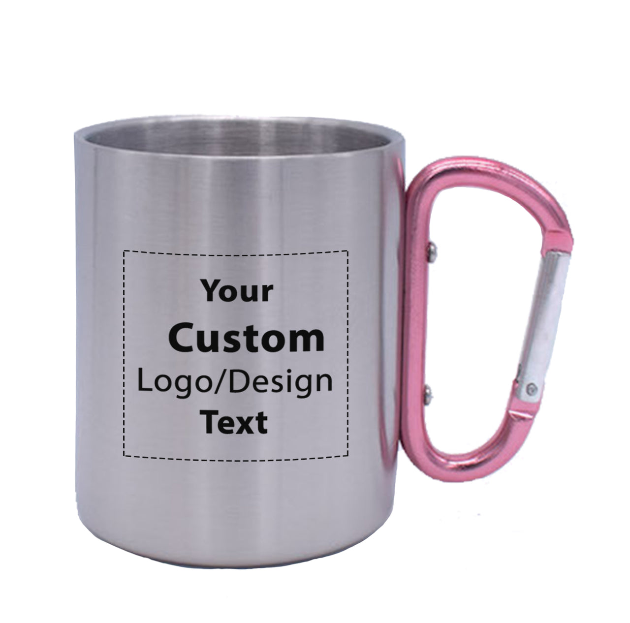 Custom Design Image Logo Designed Stainless Steel Outdoors Mugs