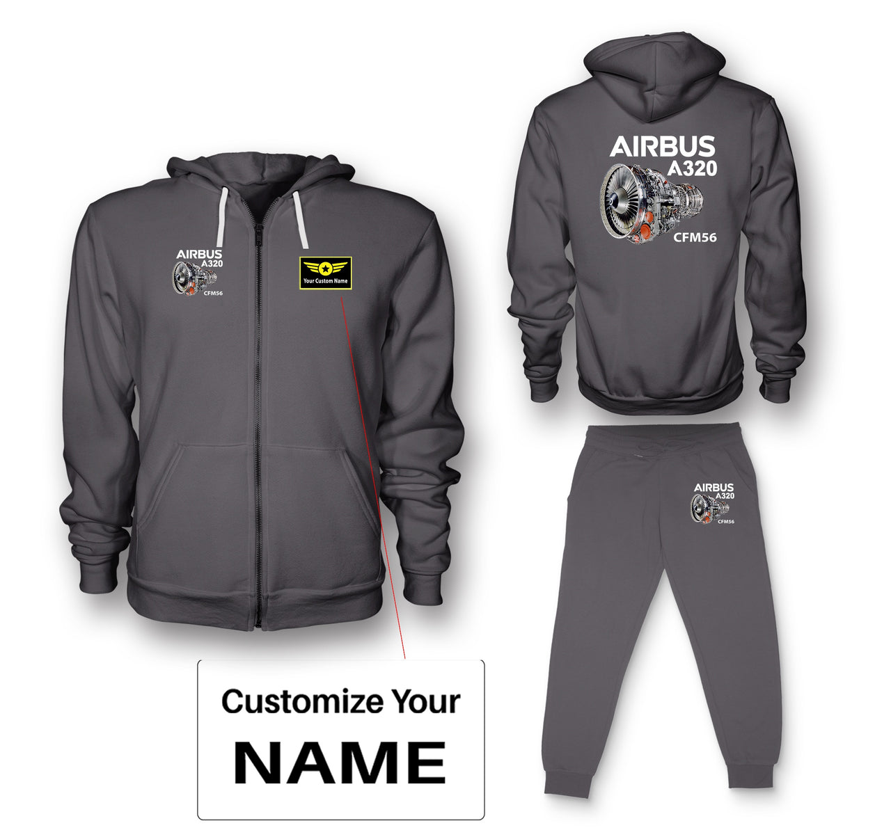 A320 pilot hoodie from Aviation Shop