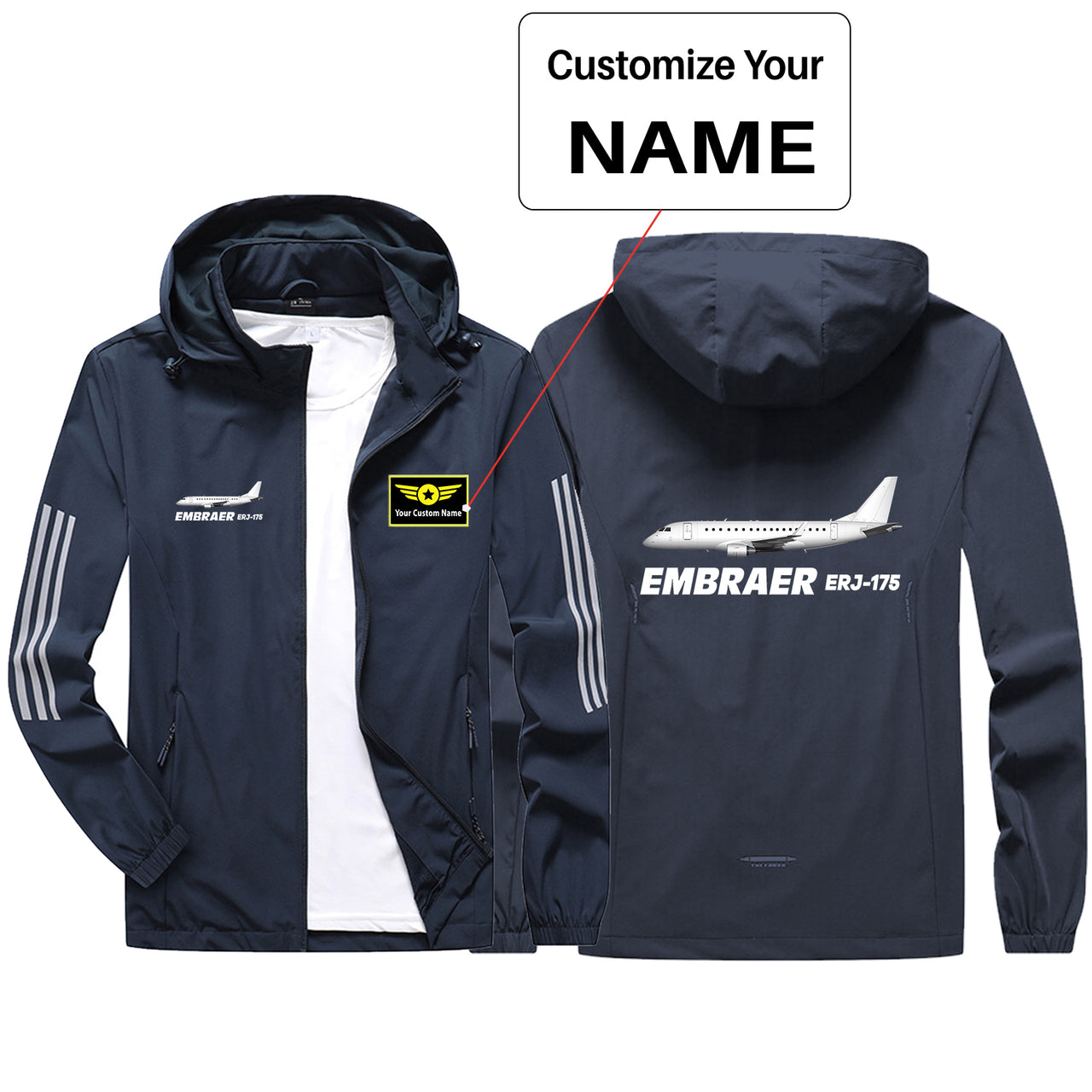 The Embraer ERJ-175 Sport & Running Jackets