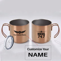 Thumbnail for Boeing 747 & Plane Designed Stainless Steel Portable Mugs