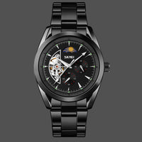 Thumbnail for Fully Automatic Mechanical Moon Phase Hollow Bottom Waterproof Watch