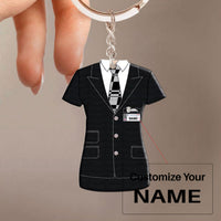 Thumbnail for British Airways Uniform Acrylic Keychain