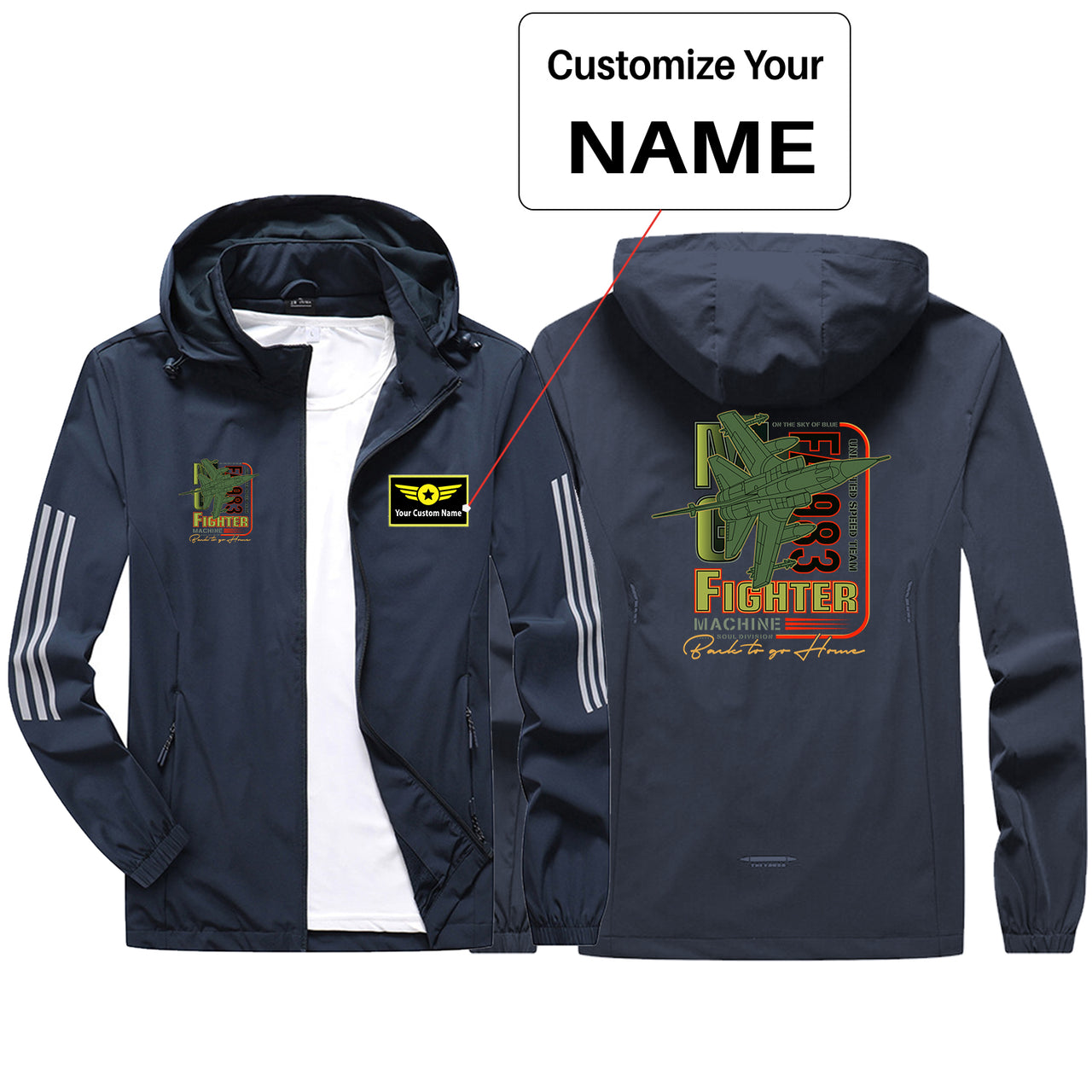 Fighter Machine Sport & Running Jackets