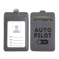 Thumbnail for Auto Pilot ON Designed ID Card Holder