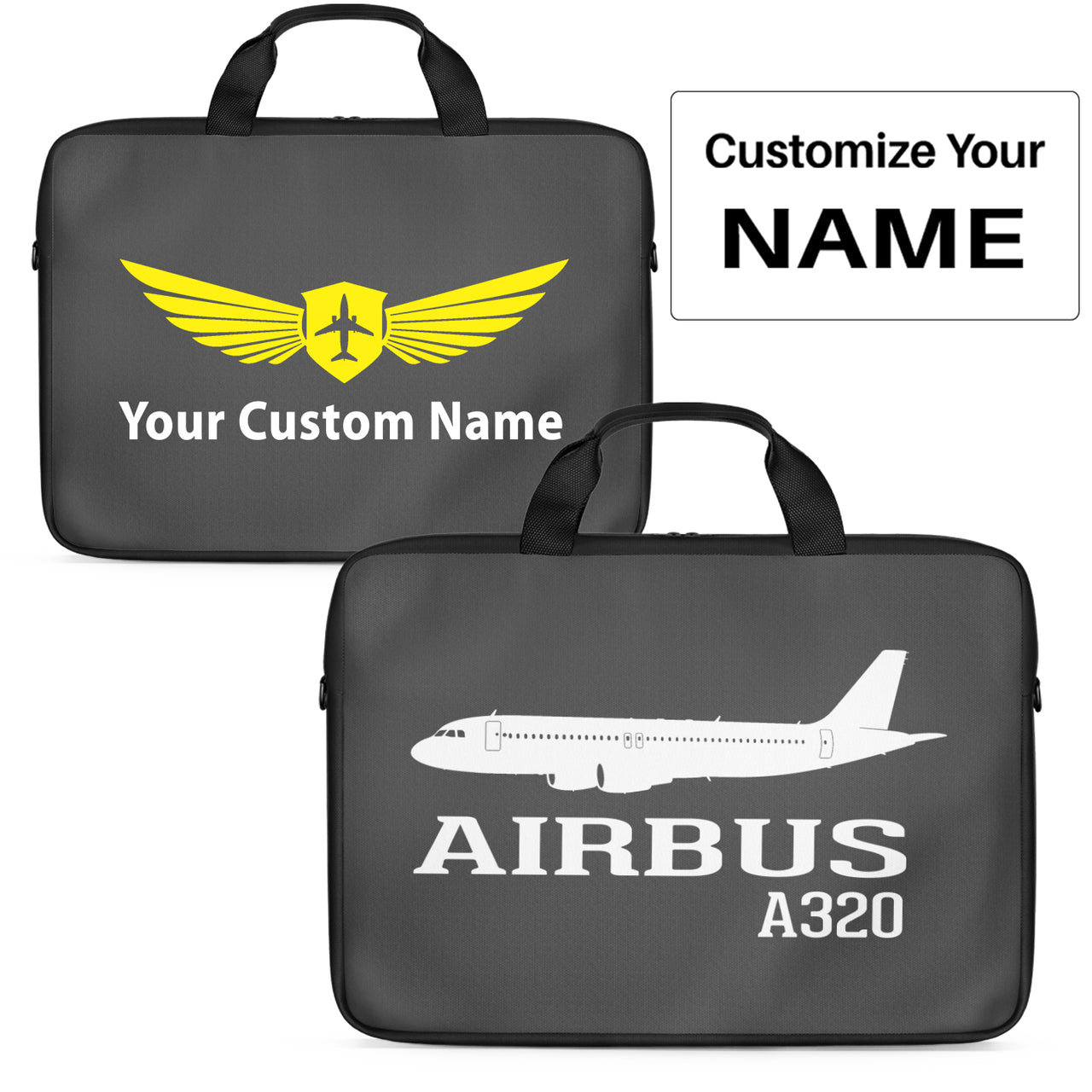 Airbus A320 Printed Designed Laptop & Tablet Bags