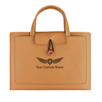 Thumbnail for Your Custom Name Design Lightweight Laptop Bag Large Capacity Business Bag