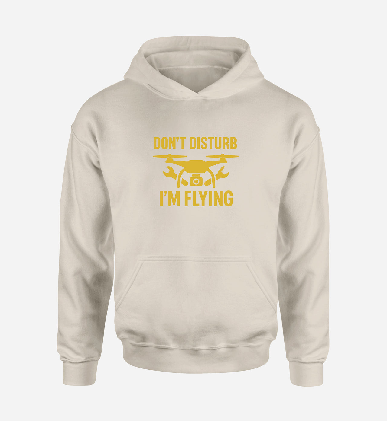 Don't Disturb I'm Flying Designed Hoodies