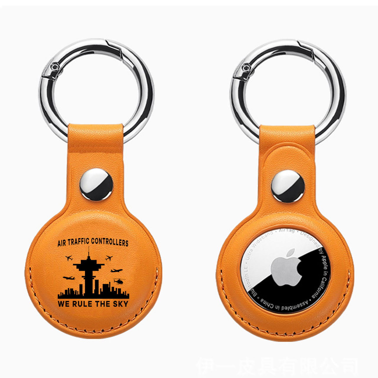 Air Traffic Controllers - We Rule The Sky Design Airtags Leather Cases