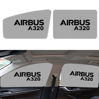 Thumbnail for Airbus A320 & Text Designed Car Sun Shade (Side window)