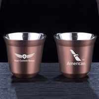 Thumbnail for American Airlines Designed Double Wall Stainless Steel Coffee Mugs