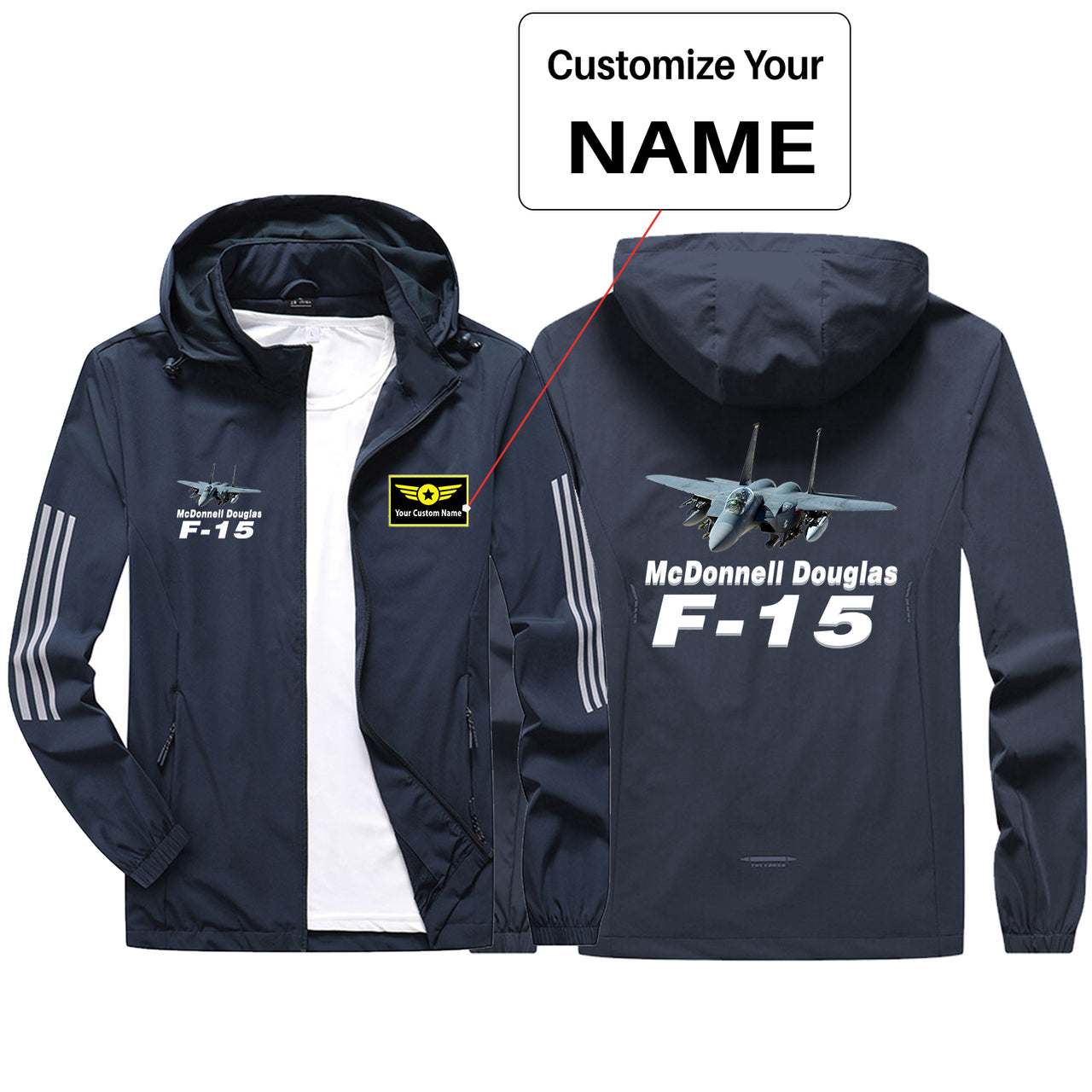 The McDonnell Douglas F15 Sport & Running Jackets